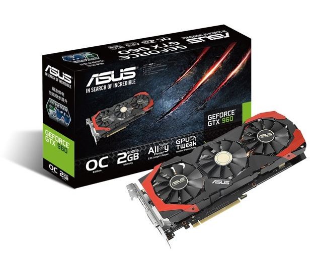 Immagine pubblicata in relazione al seguente contenuto: ASUS realizza la card factory-overclocked GeForce GTX 960 DirectCU 3 | Nome immagine: news22715_ASUS-GeForce GTX 960-DirectCU-3_2.jpg